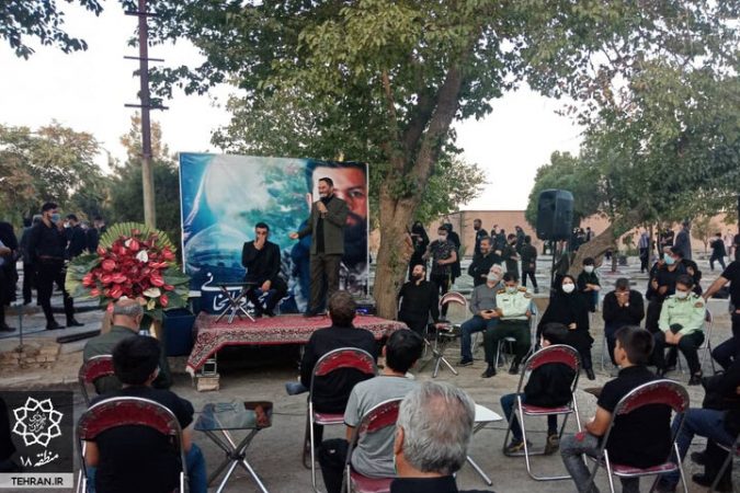 مراسم گرامیداشت یادوخاطره شهید مدافع حرم مجید قربانخانی برگزار شد