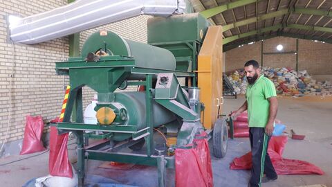 راه اندازی تجهیزات تولید بذر غلات بوجاری شده در خلخال