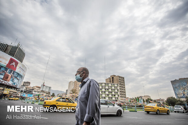 هوای تهران برای گروه های حساس آلوده شد