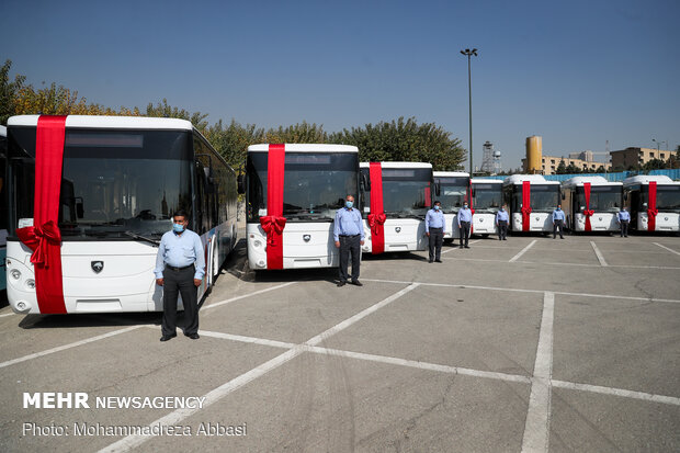 ورود ۵۰۰ دستگاه اتوبوس به چرخه ناوگان عمومی پایتخت تا پایان امسال