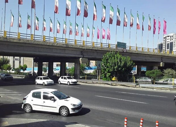 اتمام مقاوم سازی پل تقاطع بزرگراه یادگار امام با بلوار مرزداران