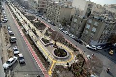 میدان گاه شهدای صادقیه افتتاح شد