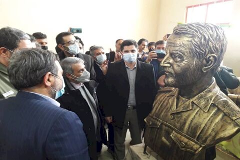 افتتاح کارگاه سفال در روستای ملاسراب شهرستان ملکان