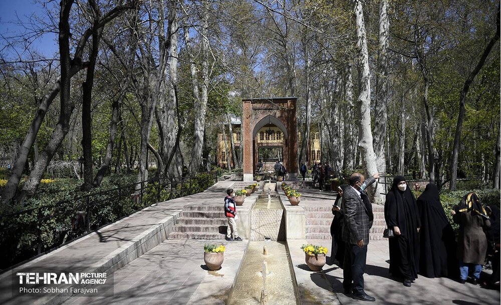 باغ ایرانی در ایام نوروز