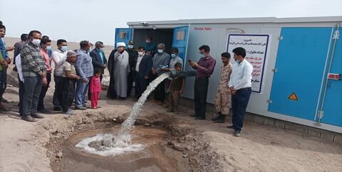 بهره‌مندی اهالی ۷ روستای محروم ریگان از آب آشامیدنی سالم