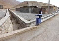ساخت ۱۰۰ چشمه سرویس بهداشتی در دهستان گشمیران منوجان