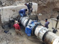 مشکل تامین آب بخش‌های رویدر ومرکزی تا بهمن ماه سال جاری حل می شود