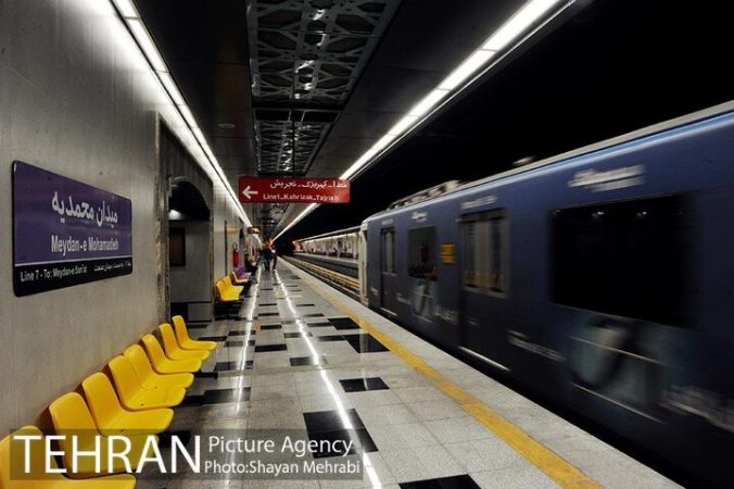 خدمات‌رسانی شبانه متروی تهران از حرم تا حرم  در ۱۳ خرداد