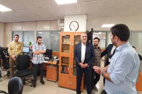 زاکانی از سازمان فاوای شهرداری تهران بازدید کرد
