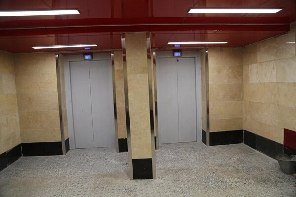 آغاز راه اندازی آسانسور برخی ایستگاه‌های افتتاح شده مترو