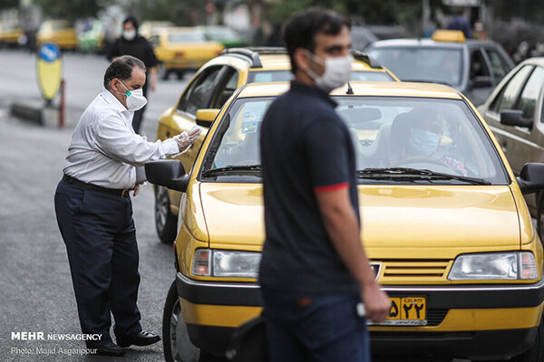 استقرار تاکسی در ۷ محور مراسم راهپیمایی اربعین در تهران