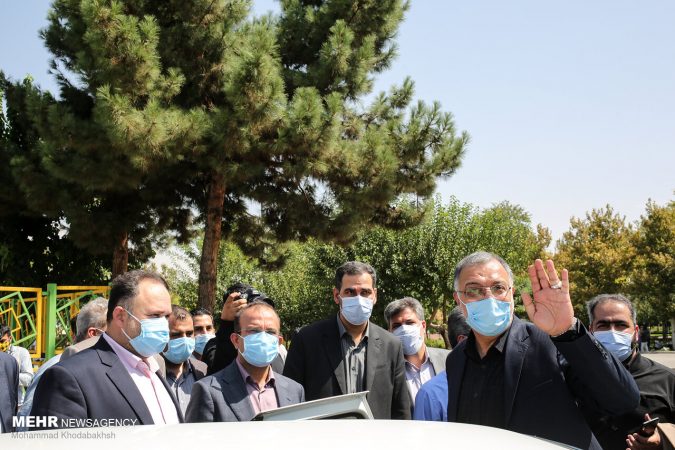 بازدید شهردار تهران از پروژه‌های شهری منطقه ۷