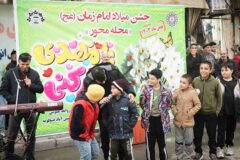 برپایی جشن میلاد منجی در حسن آباد فشافویه