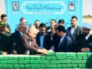 خشت‌گذاری و کلنگ زنی احداث سه مدرسه در کهریزک