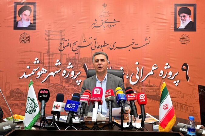 رونمایی از دستاوردهای عمرانی شهرداری باقرشهر