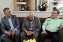ادای احترام شهردار باقرشهر به آزادگان