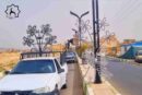 نصب المان نوری در بلوار روستای ابراهیم آباد ری