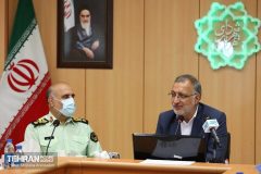 دیدار و گفت‌وگوی مدیران شهری و روسای پلیس های تخصصی فرماندهی انتظامی تهران بزرگ