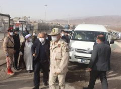 بازدید وزیر کشور از مناطق مرزی آذربایجان شرقی و پایانه مرزی جلفا