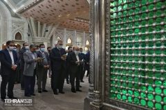 مدیران شهری به زیارت مرقد مطهر امام خمینی (ره) و شهدا رفتند