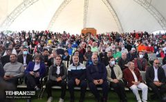حضور شهردار تهران در همایش پیاده روی خانوادگی بوستان جوانمردان
