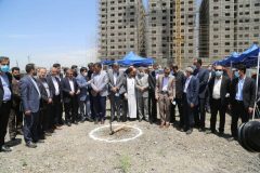 کلنگ احداث ۴۴۲ واحد مسکونی در منطقه ۱۵ به زمین خورد
