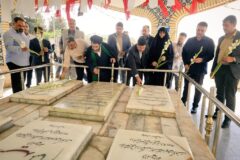 تجدید میثاق مسئولان فشافویه با آرمان‌های شهدا