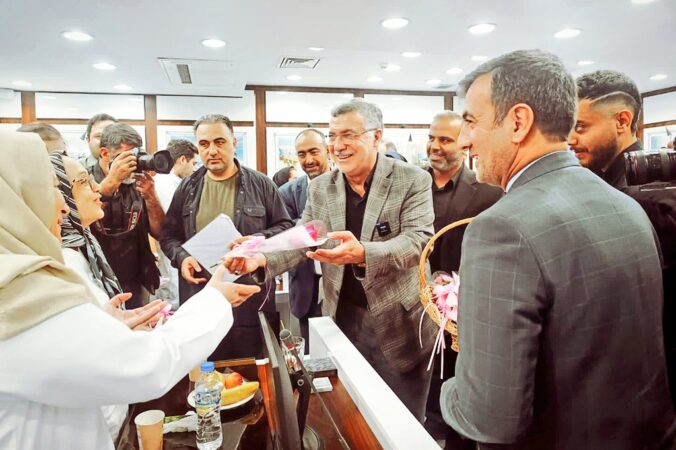 افتتاح بخش VIP با حضور وزیر بهداشت در شهرری افتتاح بخش VIP با حضور وزیر بهداشت در شهرری