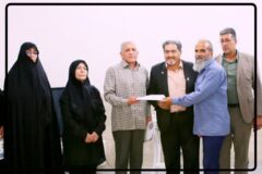 ادای احترام به ایثارگری های رزمنده فشافویه